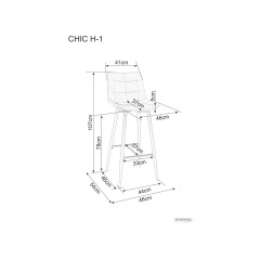 Hoker Chic H-1 Velvet - CHICH1VCC