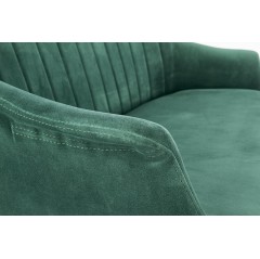 ELEGANCE 2 XL sofa tapicerka - ciemny zielony, nogi - złote (1p1szt)