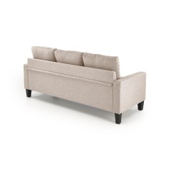 GERSON sofa z podnóżkiem beżowy (1p1szt)