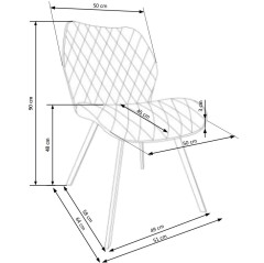 K360 krzesło beżowy (1p4szt)