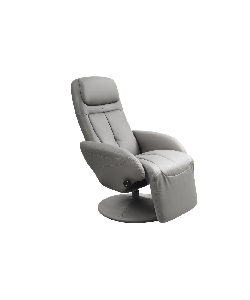 OPTIMA recliner popielaty