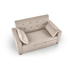 PAULINIO sofa rozkładana, beżowy (2p1szt)