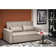 PAULINIO sofa rozkładana, beżowy (2p1szt)