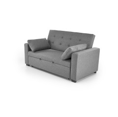 PAULINIO sofa rozkładana, popielaty (2p1szt)