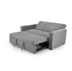 PAULINIO sofa rozkładana, popielaty (2p1szt)