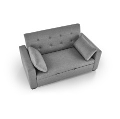 PAULINIO sofa rozkładana, popielaty (2p1szt)