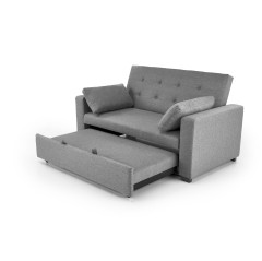 PAULINIO sofa rozkładana, popielaty (2p1szt)