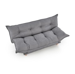 PILLOW sofa rozkładana, popielaty (1p1szt)