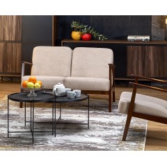 MILANO 2S sofa - beżowy tap. Castel 15 (1p1szt)