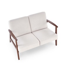 MILANO 2S sofa - jasny beżowy tap. Castel 04 (1p1szt)