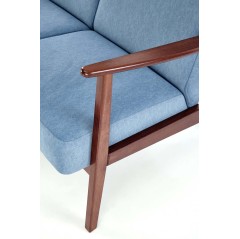 MILANO 2S sofa - niebieski tap. Castel 74 (1p1szt)