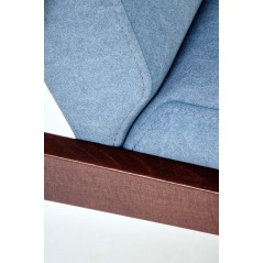 MILANO 2S sofa - niebieski tap. Castel 74 (1p1szt)