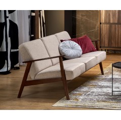 MILANO 3S sofa - beżowy tap. Castel 15 (1p1szt)