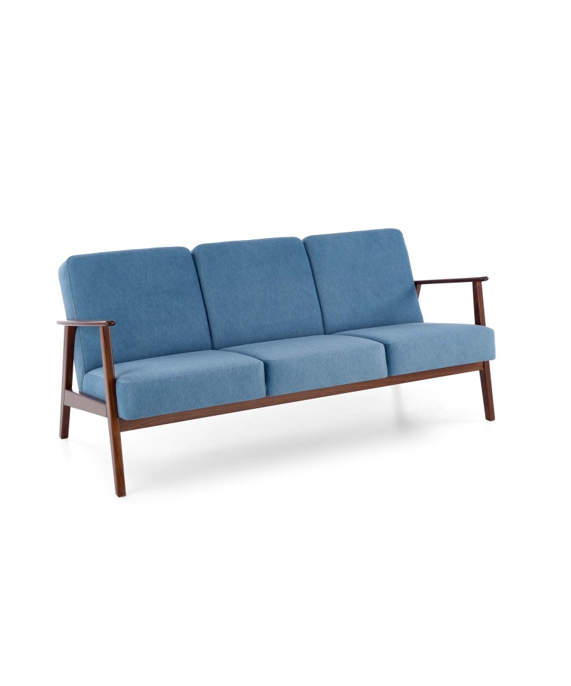 MILANO 3S sofa - niebieski tap. Castel 74 (1p1szt)