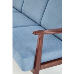 MILANO 3S sofa - niebieski tap. Castel 74 (1p1szt)