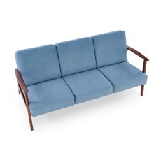 MILANO 3S sofa - niebieski tap. Castel 74 (1p1szt)