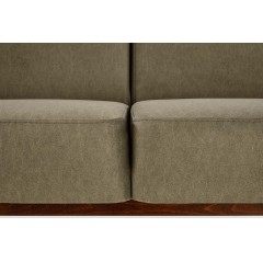 MILANO 3S sofa - oliwkowy tap. Castel 39 (1p1szt)