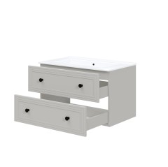 TORETO Szafka pod umywalkę 80/2S (MDF ramiak) cashmere (1p1szt)