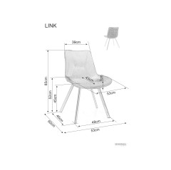Krzesło Link - LINKMICBE