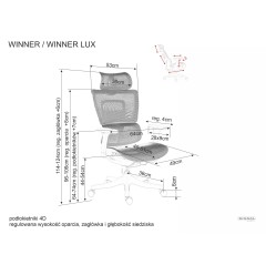 Fotel obrotowy Winner - OBRWINNERSZ