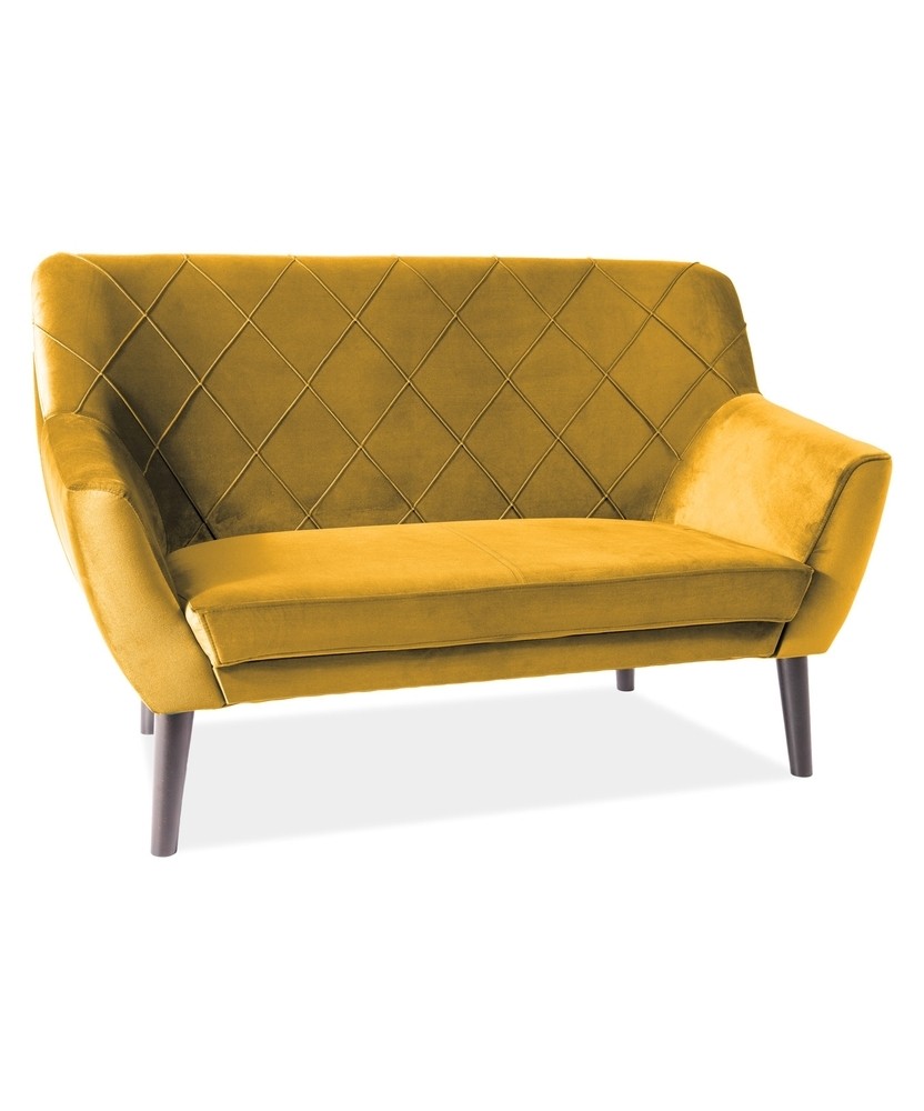 Sofa Kier 2 Velvet wenge - KIER2V68W