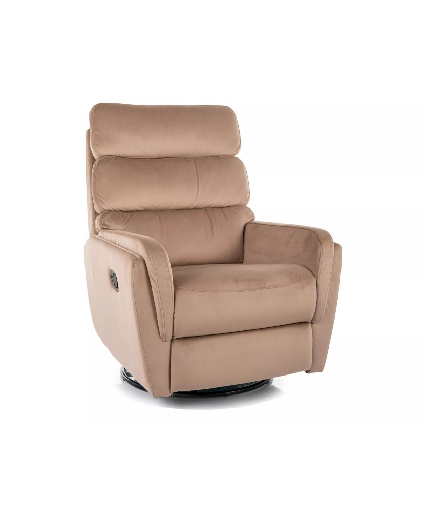 Fotel rozkładany Argos Velvet - ARGOSVBE