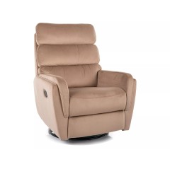 Fotel rozkładany Argos Velvet - ARGOSVBE