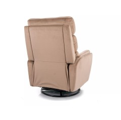 Fotel rozkładany Argos Velvet - ARGOSVBE