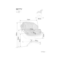 Fotel Betty - BETTYSZ