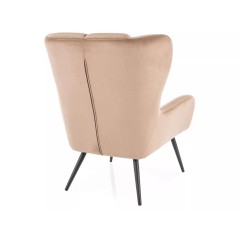 Fotel Louis Velvet - LOUISVCBE