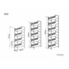 Regał Raw R4 - RAWR4DC