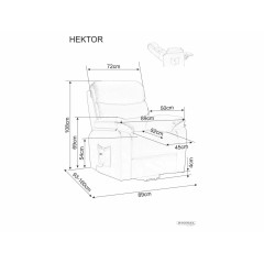 Fotel Hektor M - HEKTORMSSC