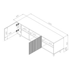 PAFOS RTV 150 2D2K CZARNY MAT/ CZARNY MAT