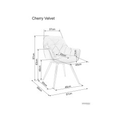 Krzesło Cherry Buffalo - CHERRYCBE