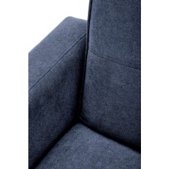 CORNELIUS sofa rozkładana z funkcją narożnika niebieska (1p1szt)