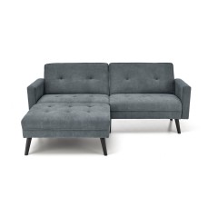 CORNELIUS sofa rozkładana z funkcją narożnika popiel (1p1szt)