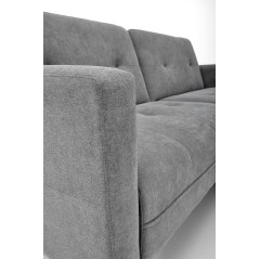 CORNER sofa rozkładana z funkcją narożnika popiel (2p1szt)